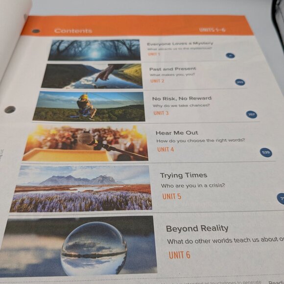 Florida StudySync Language Arts 3 Student Edition Units 1 - 6 - Picture 7 of 8